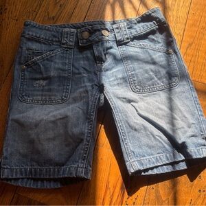 Y2K American Eagle Women’s Denim Blue Jean Shorts Size 0